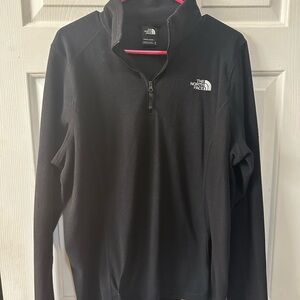 The North Face Black Fleece Quarter zip pullover